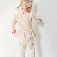 Organic Cotton Everyday Legging - Fairy Willow Childrens Legging from Jamie Kay USA