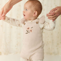 Lulu Romper - Rosewater Petite Goldie Childrens Romper from Jamie Kay USA