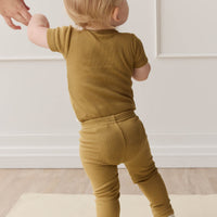 Organic Cotton Modal Everyday Legging - Buffalo Childrens Legging from Jamie Kay USA