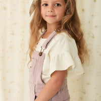 Pima Cotton Imogen Top - Parchment Childrens Top from Jamie Kay USA