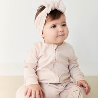 Pima Cotton Frankie Zip Onepiece - Luna Marle Childrens Onepiece from Jamie Kay USA