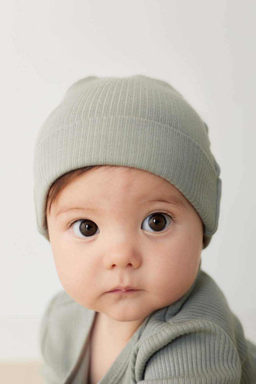 Organic Cotton Modal Knot Beanie - Milford Sound Childrens Hat from Jamie Kay USA