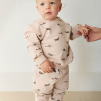 Organic Cotton Jalen Track Pant - Avion Large Shell Childrens Pant from Jamie Kay USA