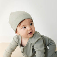 Organic Cotton Modal Knot Beanie - Milford Sound Childrens Hat from Jamie Kay USA
