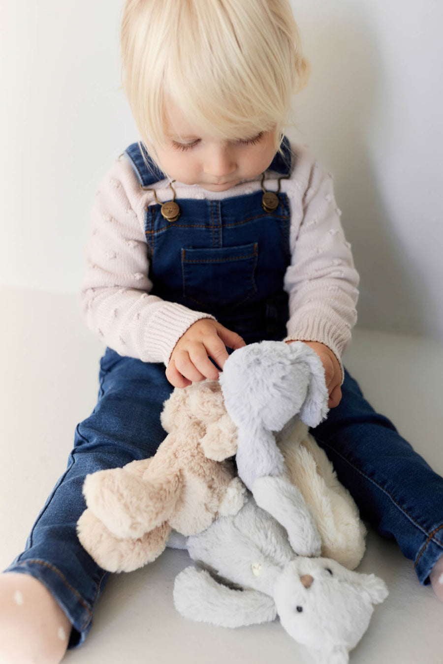 Jordie Overall - Indigo Denim Childrens Overall from Jamie Kay USA