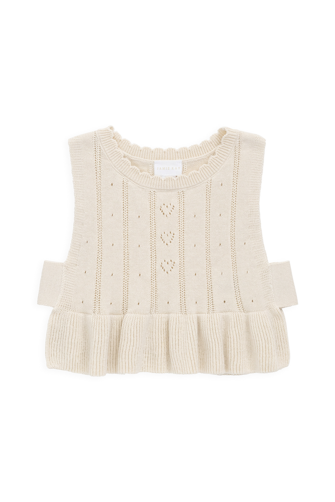 Antonia Top - Vanilla Childrens Top from Jamie Kay USA