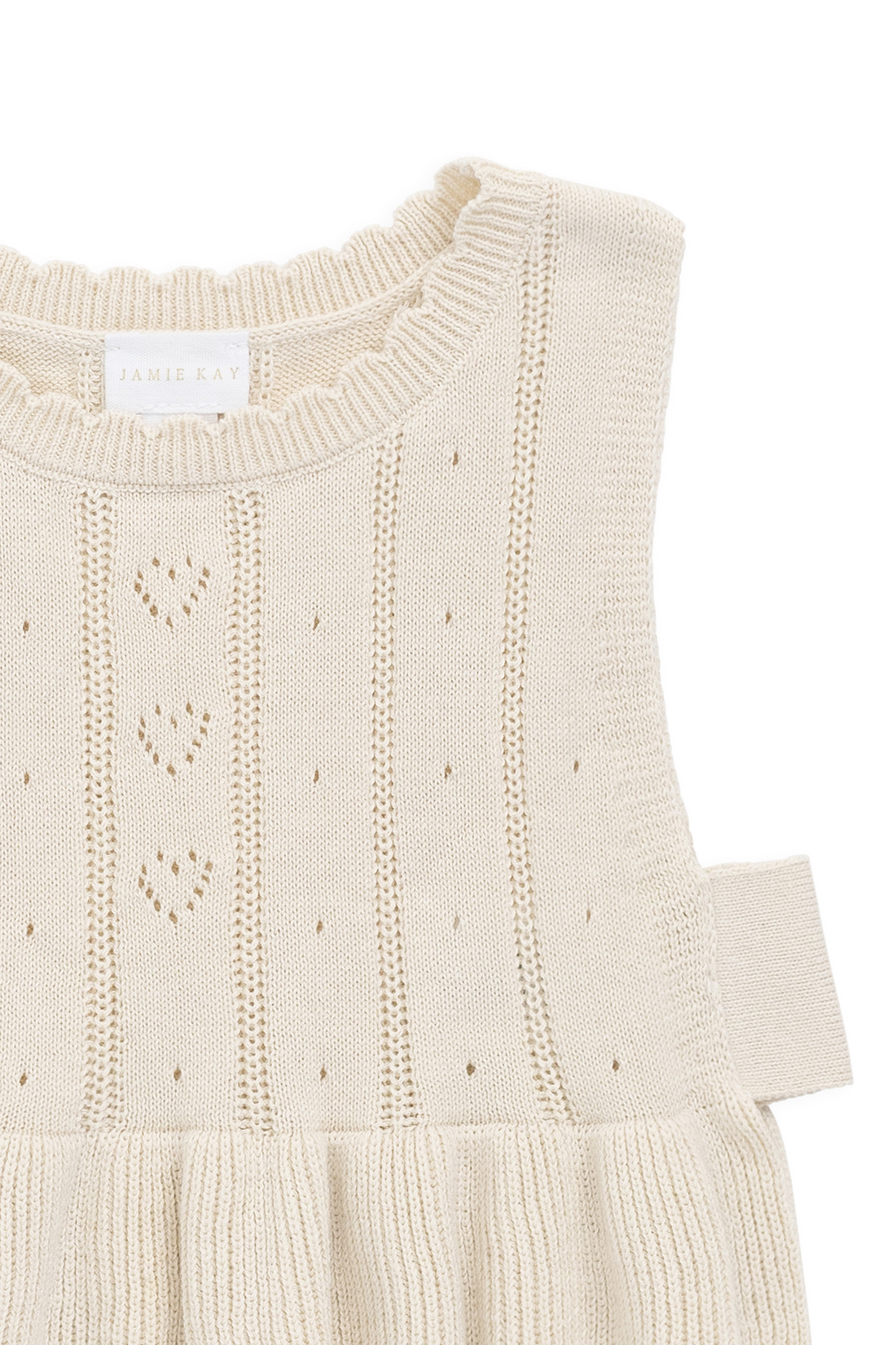 Antonia Top - Vanilla Childrens Top from Jamie Kay USA