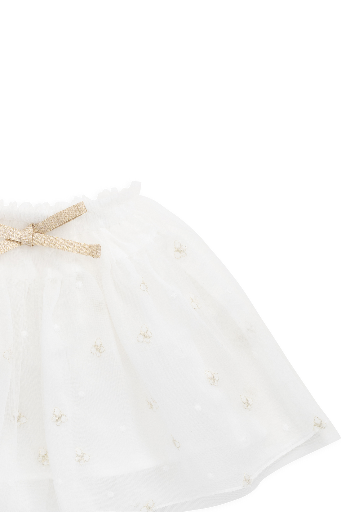 Bellamy Skirt - Parchment Ballerina Butterfiles Childrens Skirt from Jamie Kay USA