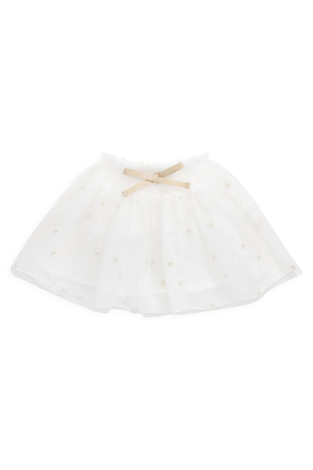 Bellamy Skirt - Parchment Ballerina Butterfiles Childrens Skirt from Jamie Kay USA