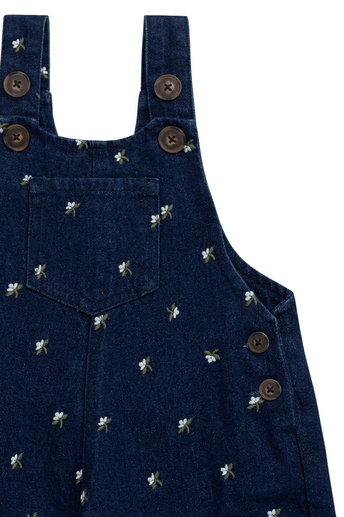 Dorian Overall - Lisa Indigo Childrens Overall from Jamie Kay USA