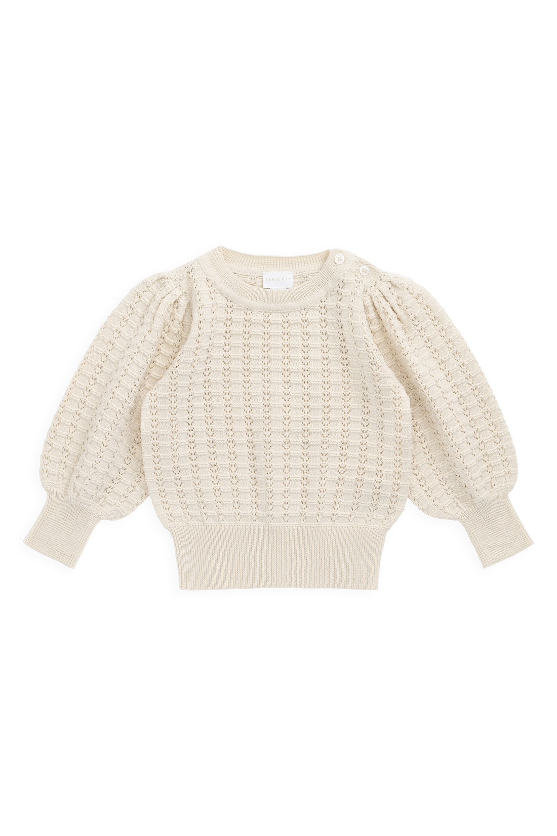 Monica Jumper - Vanilla Childrens Jumper from Jamie Kay USA
