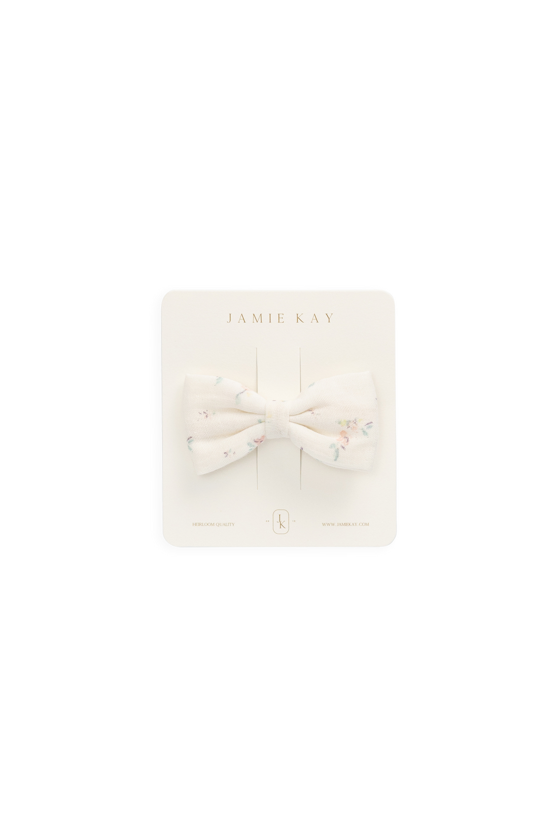 Organic Cotton Desiree Bow - Solange Snow Childrens Bow from Jamie Kay USA