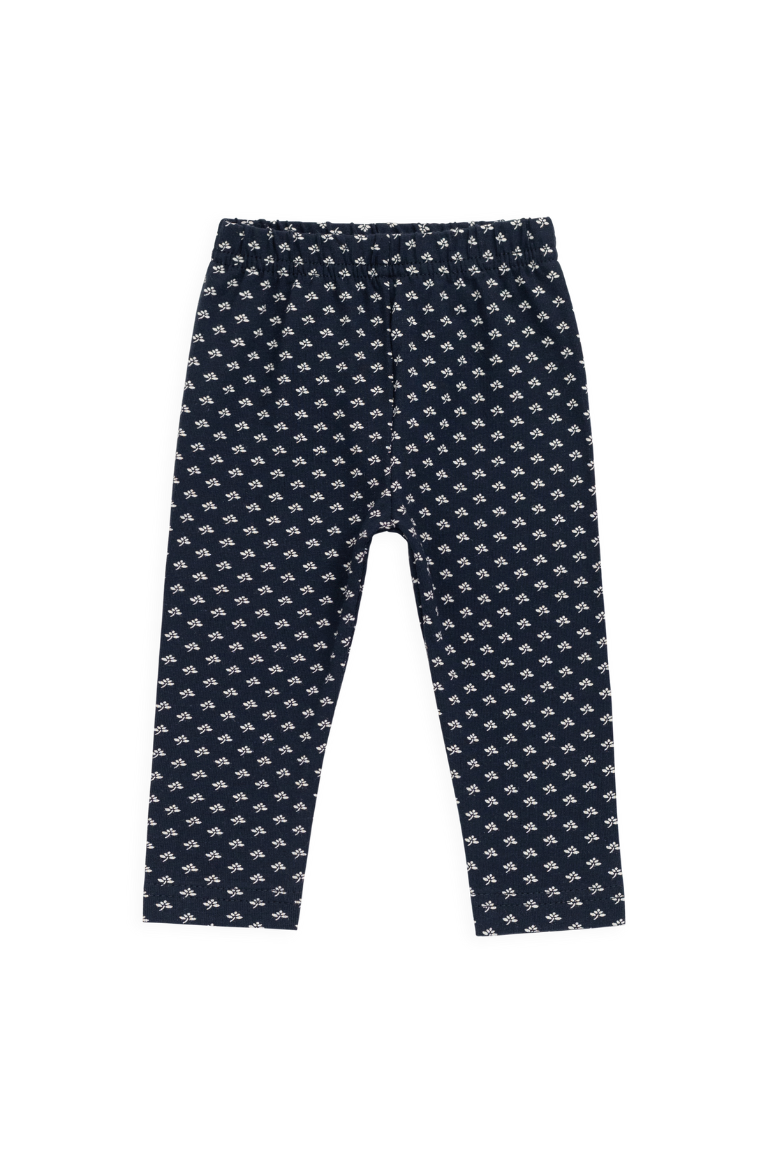 Organic Cotton Everyday Legging - Lisa Petite Indigo Childrens Legging from Jamie Kay USA