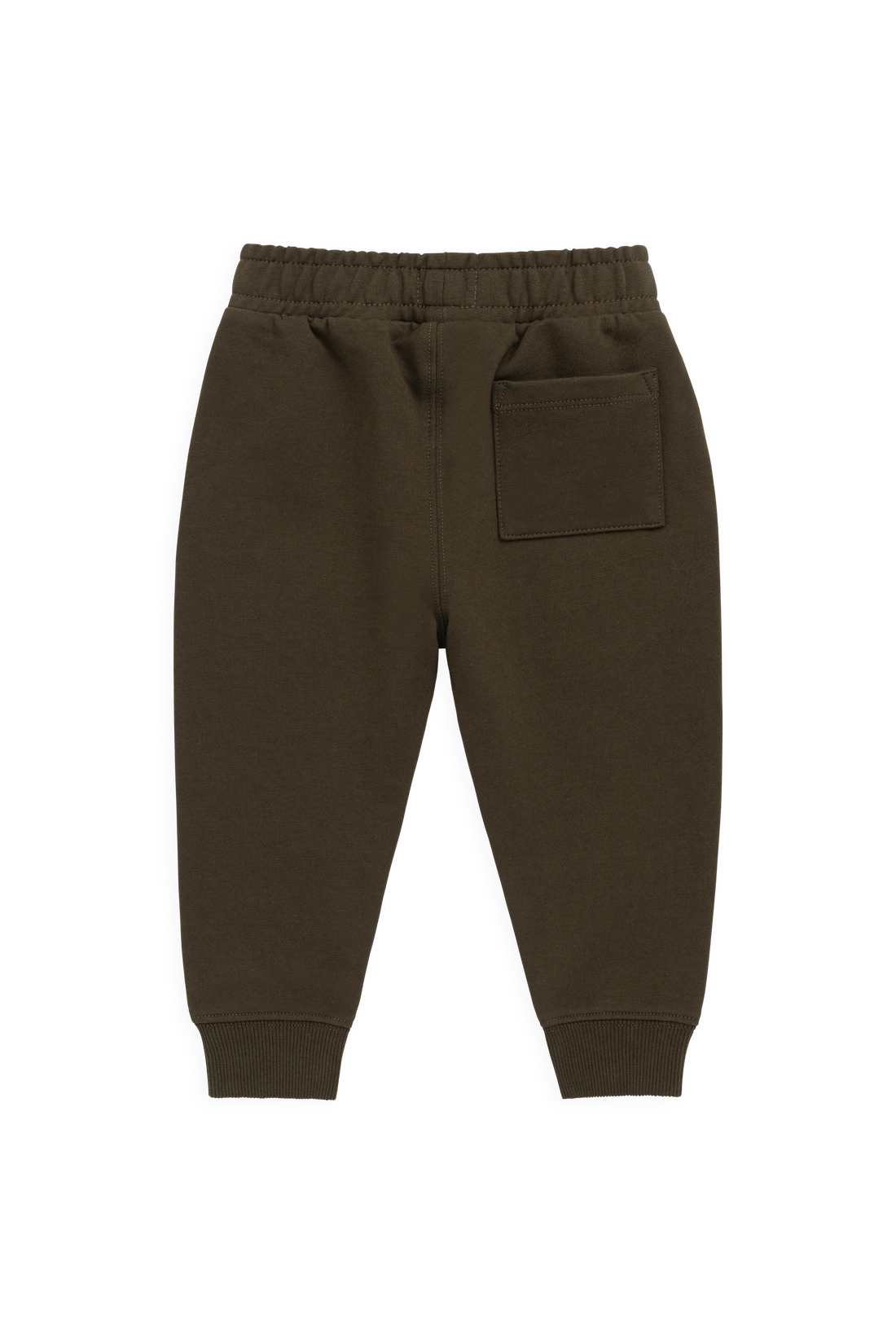 Organic Cotton Jalen Track Pant - Deep Olive Childrens Pant from Jamie Kay USA
