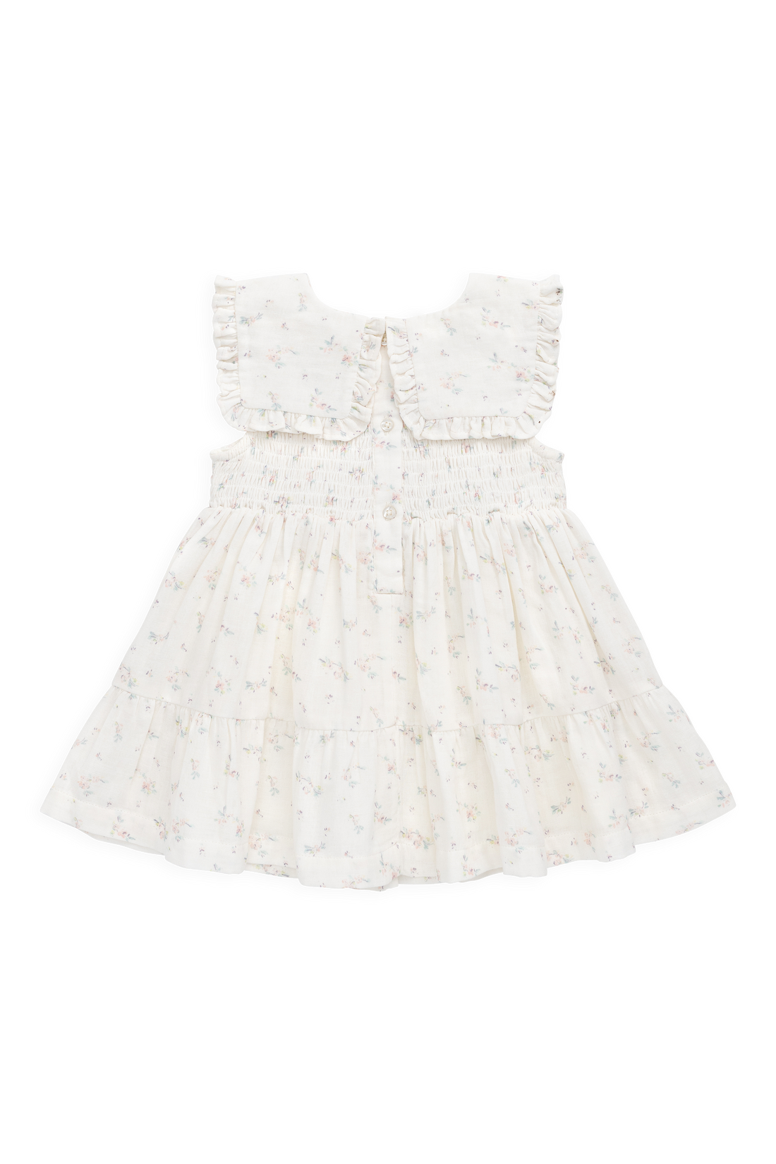 Organic Cotton Muslin Christabel Dress - Solange Snow Childrens Dress from Jamie Kay USA