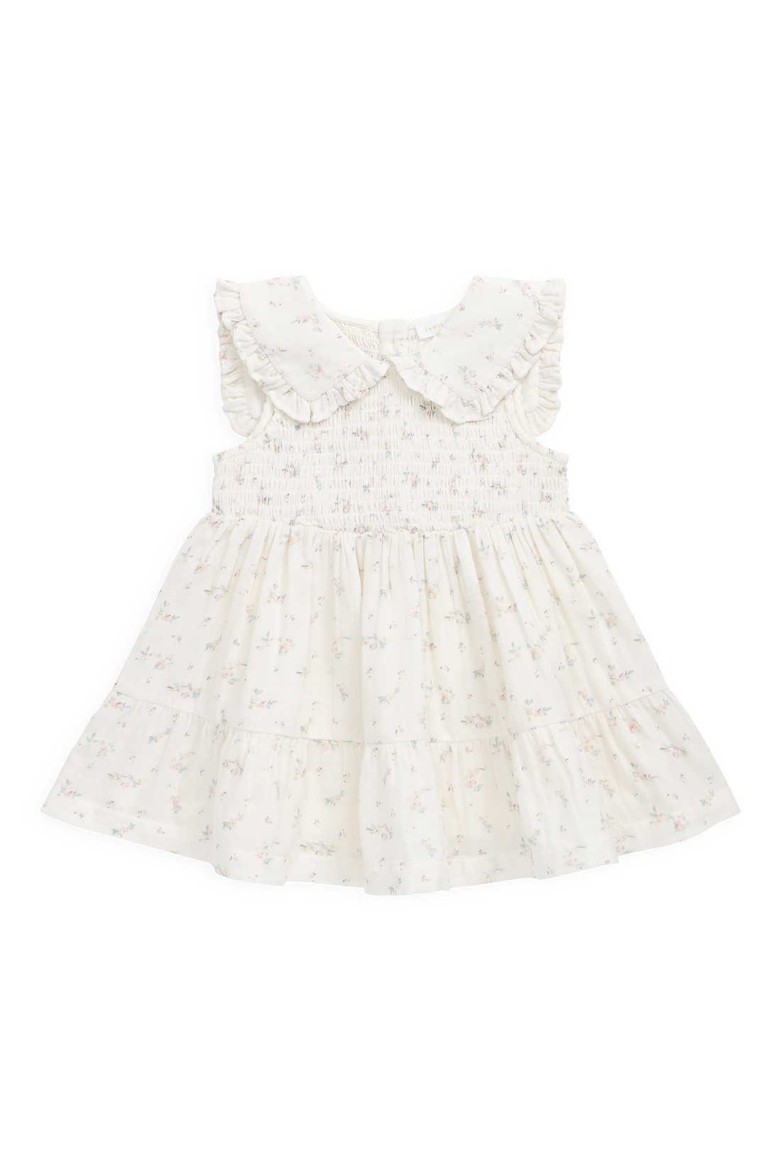 Organic Cotton Muslin Christabel Dress - Solange Snow Childrens Dress from Jamie Kay USA