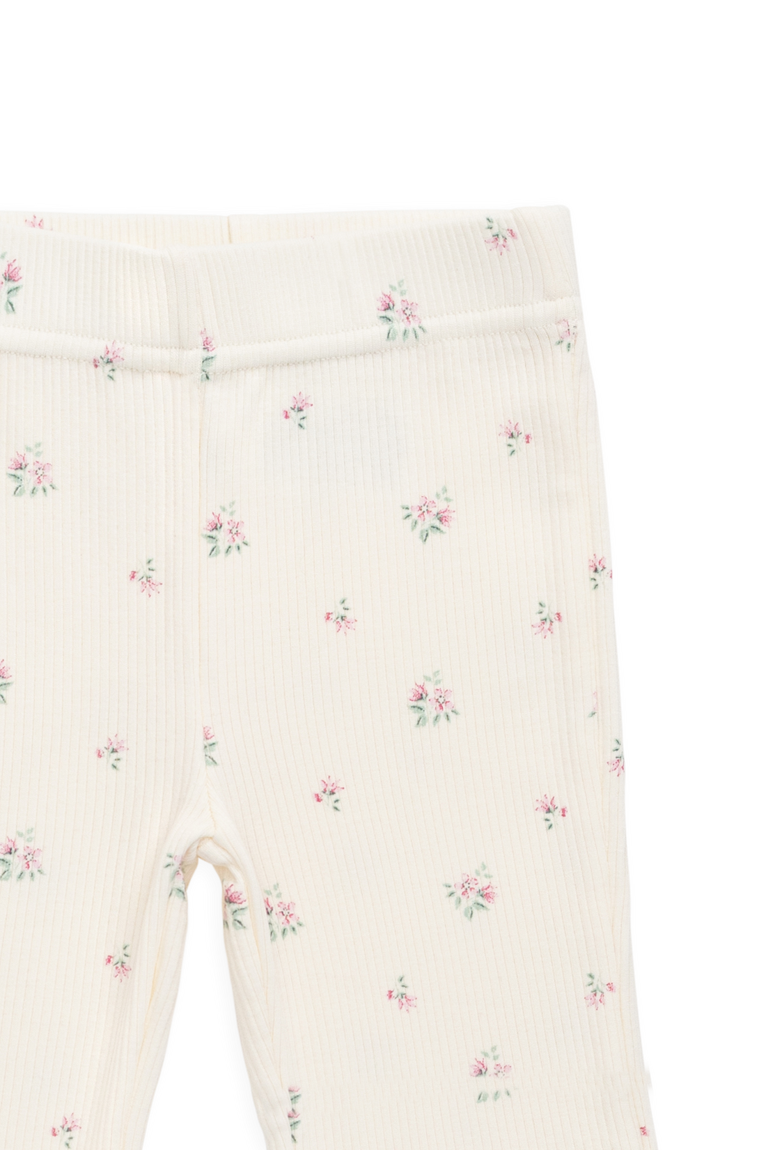 Organic Cotton Rib Winslet Pant - Emma Whisper Childrens Pant from Jamie Kay USA