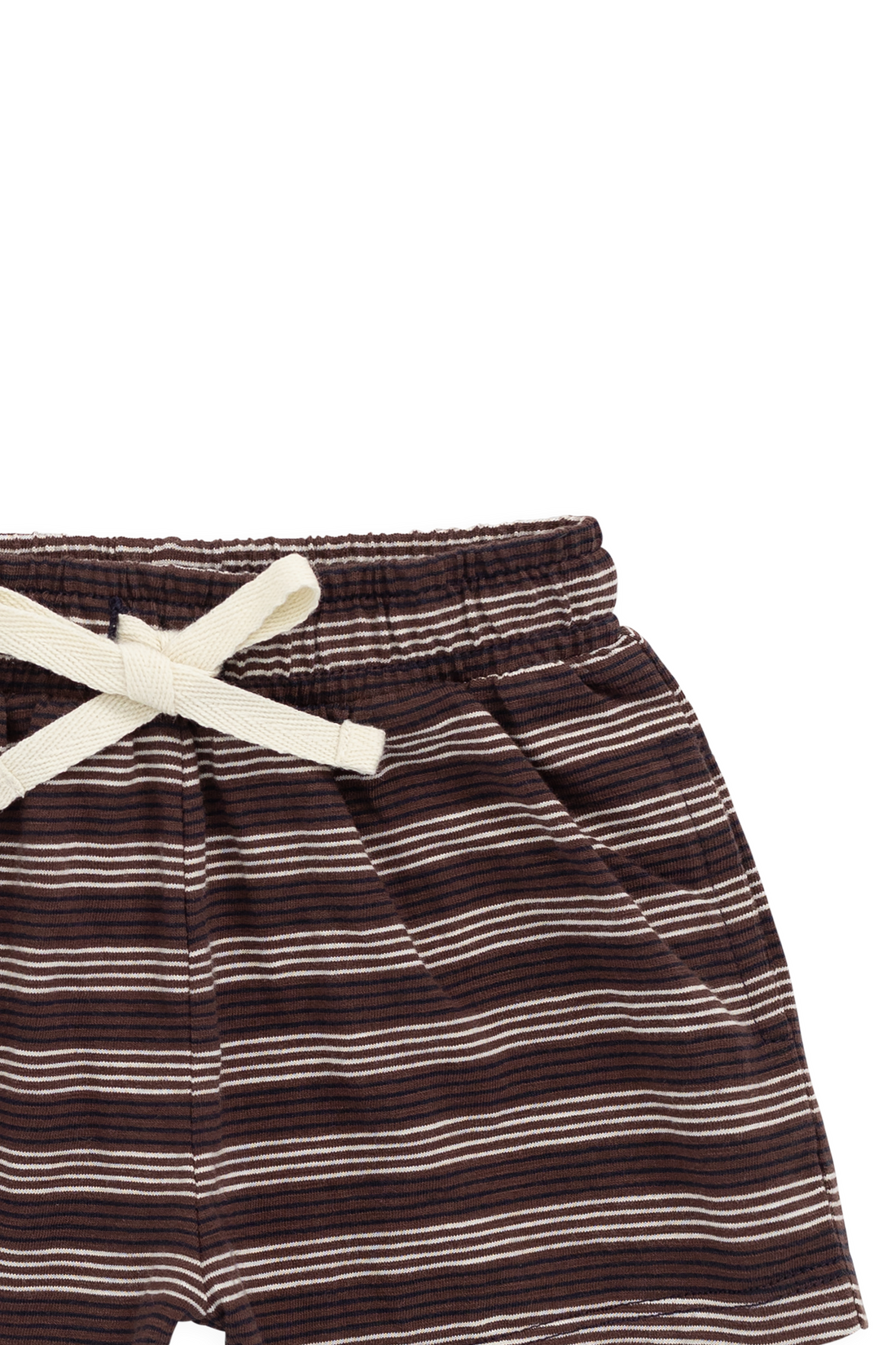 Slub Cotton Iver Short - Regal Stripe Childrens Shorts from Jamie Kay USA