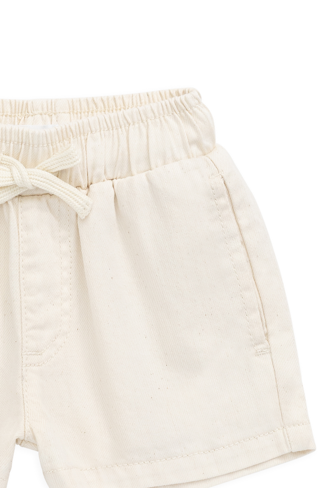 Zayn Short - Natural Childrens Shorts from Jamie Kay USA