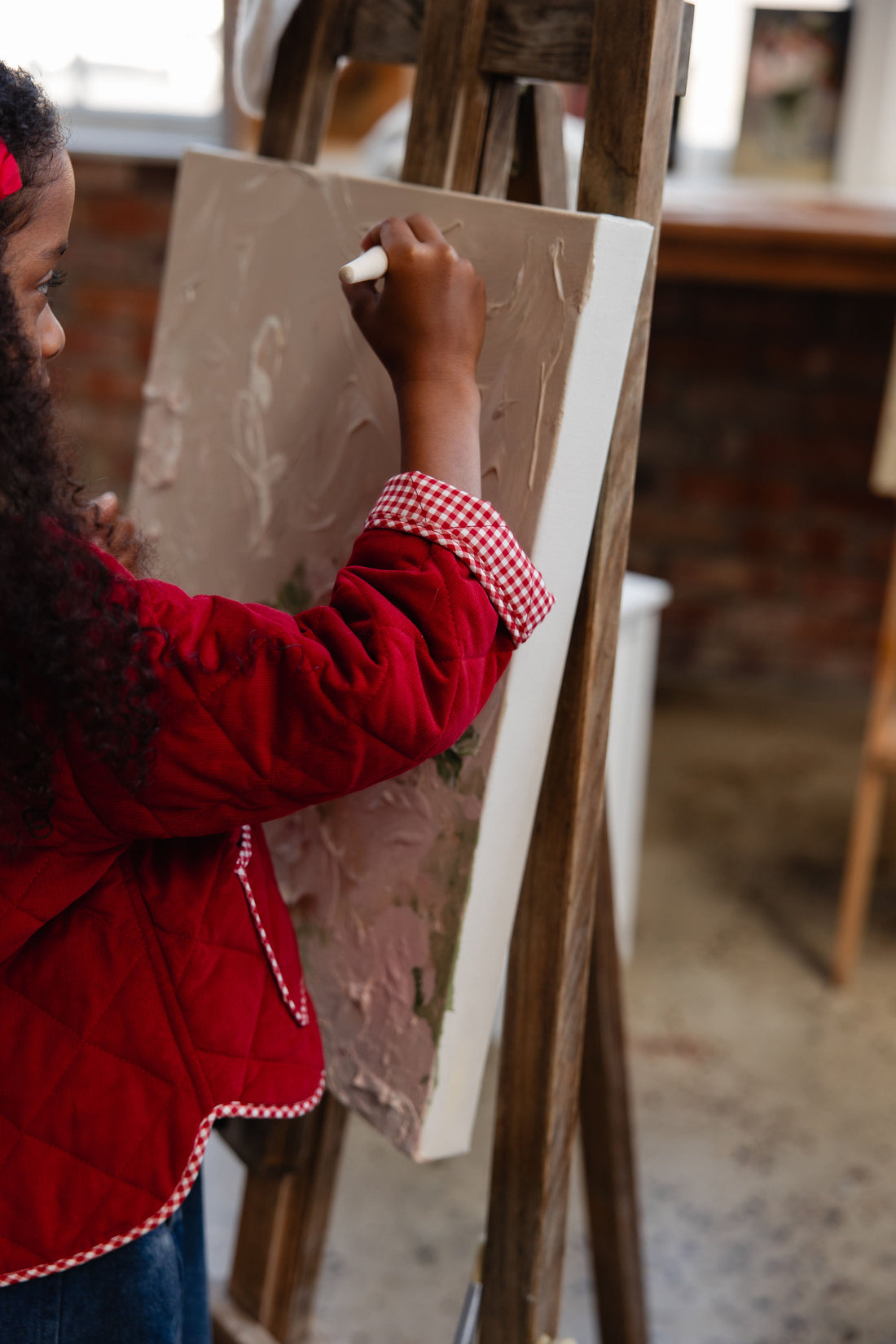 Winslet Jacket - Ribbon Childrens Jacket from Jamie Kay USA