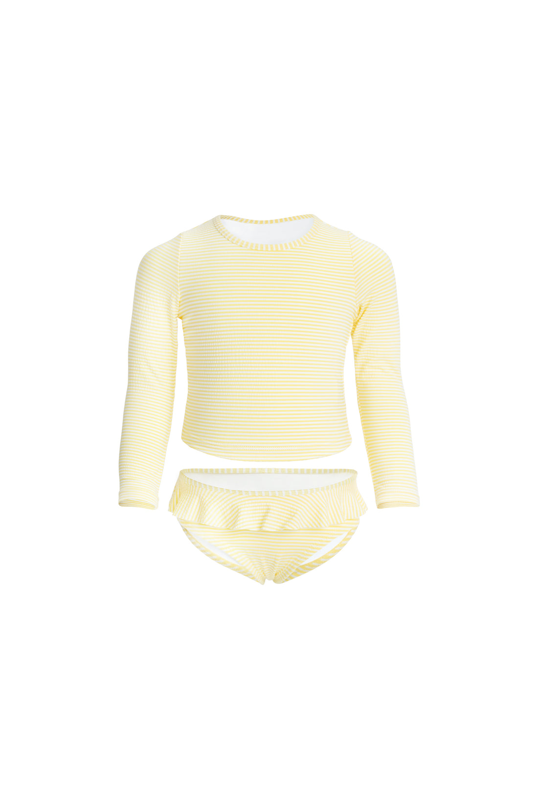 Brielle Swim Set - Camomile Stripe Childrens Swimwear from Jamie Kay USA