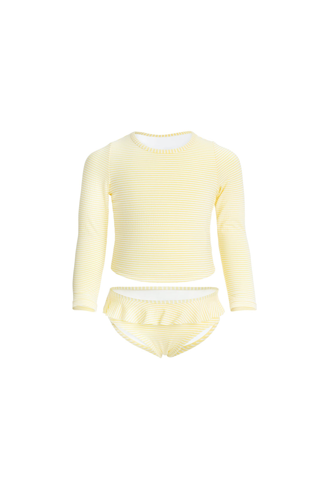 Brielle Swim Set - Camomile Stripe Childrens Swimwear from Jamie Kay USA