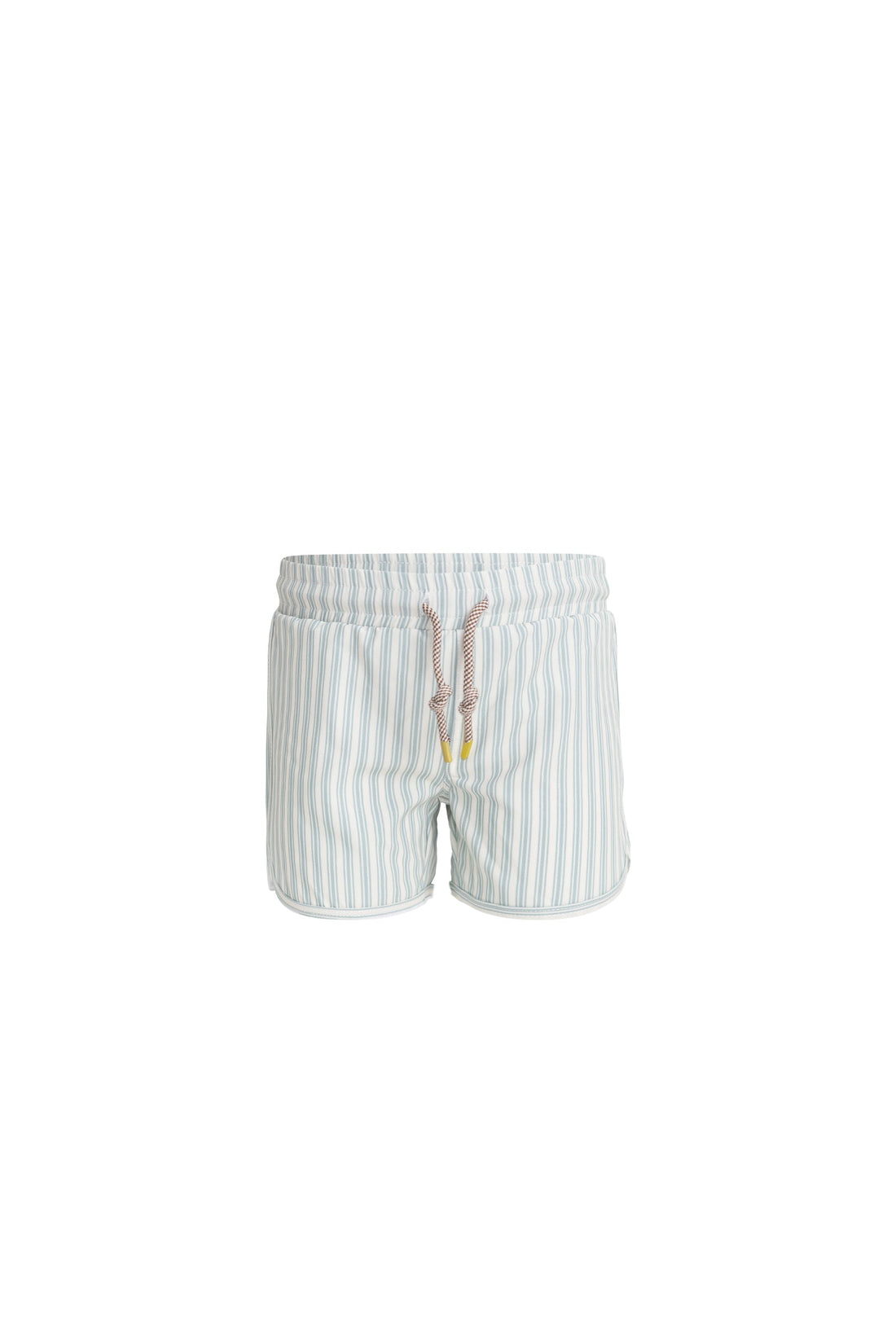 Declan Board Short - Variegated Stripe Cenote Childrens Swimwear from Jamie Kay USA
