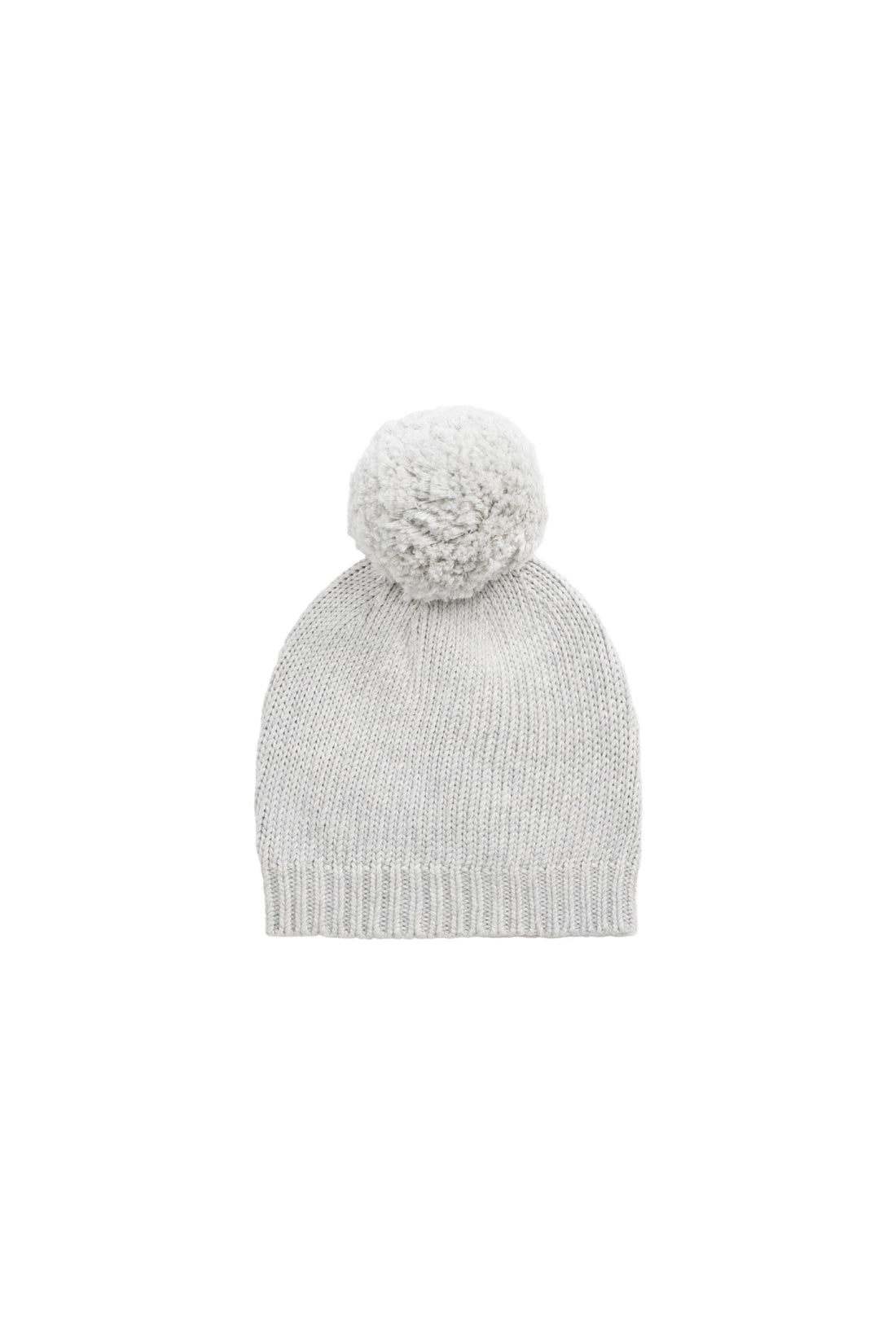 Ethan Hat - Light Grey Marle Childrens Beanie from Jamie Kay USA
