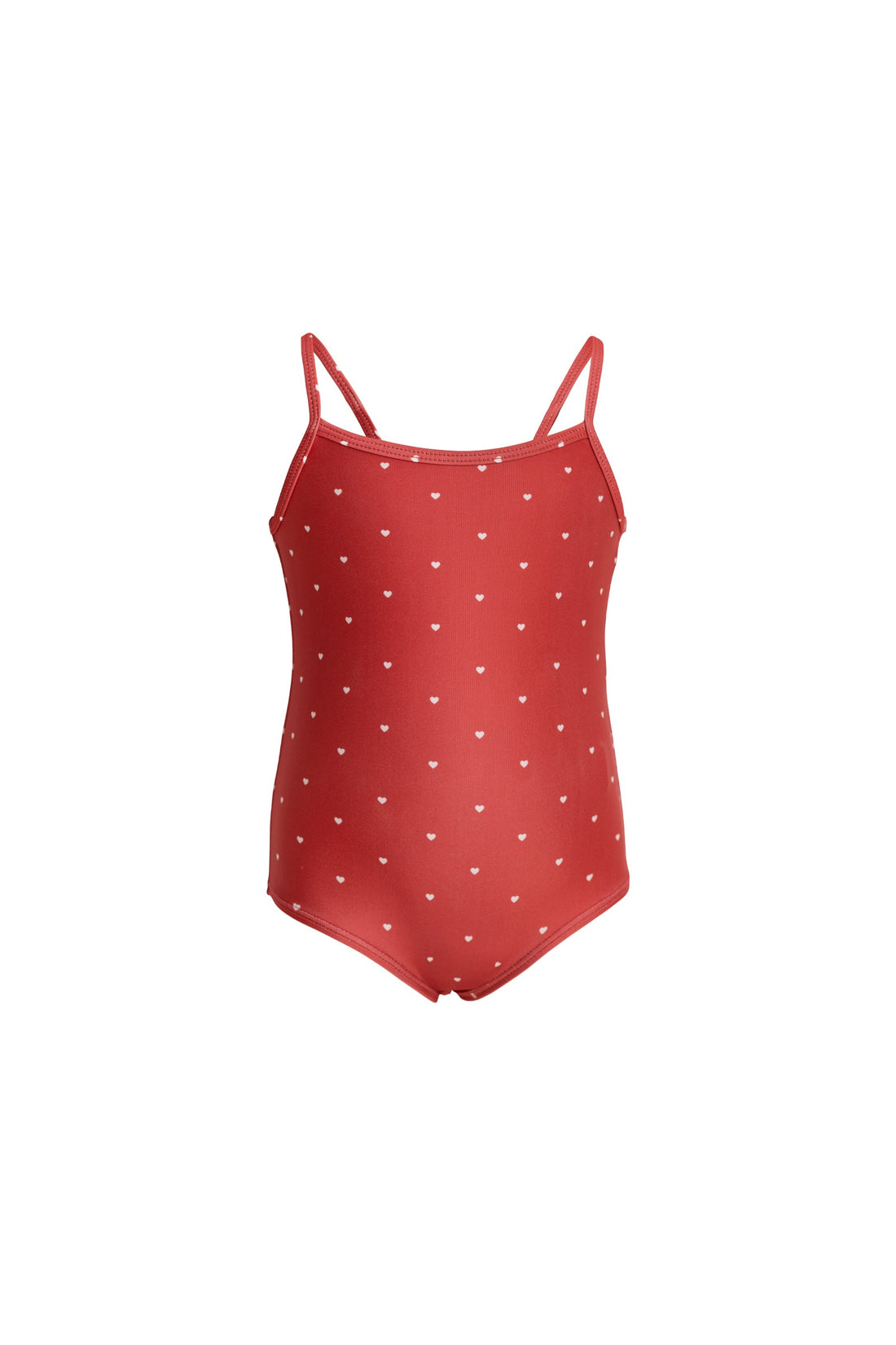 Evie Swimsuit - Mon Amour Red Childrens Swimwear from Jamie Kay USA