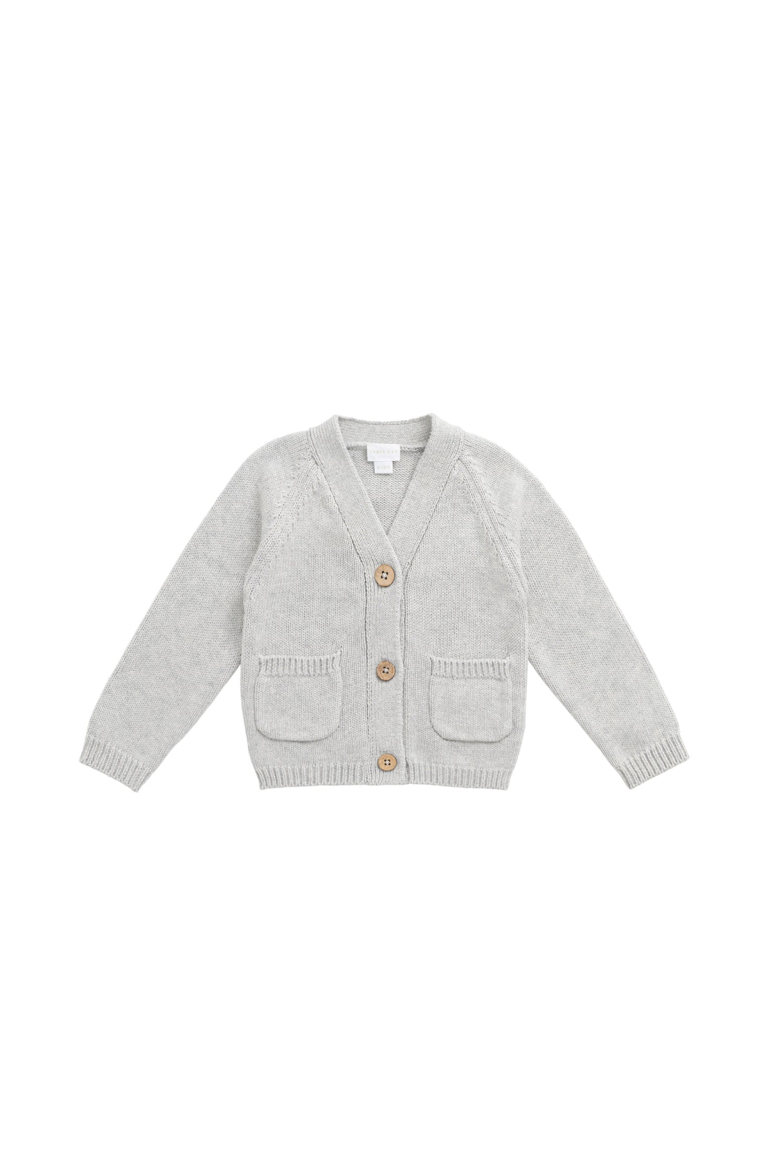 Franco Cardigan - Light Grey Marle Childrens Cardigan from Jamie Kay USA