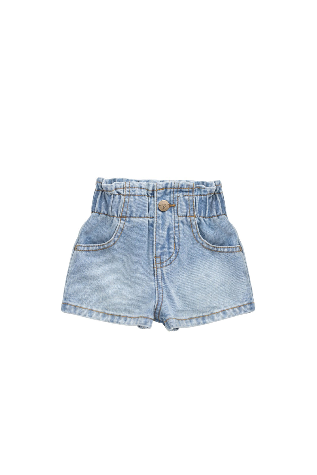 Kora Short - Antique Blue Childrens Short from Jamie Kay USA