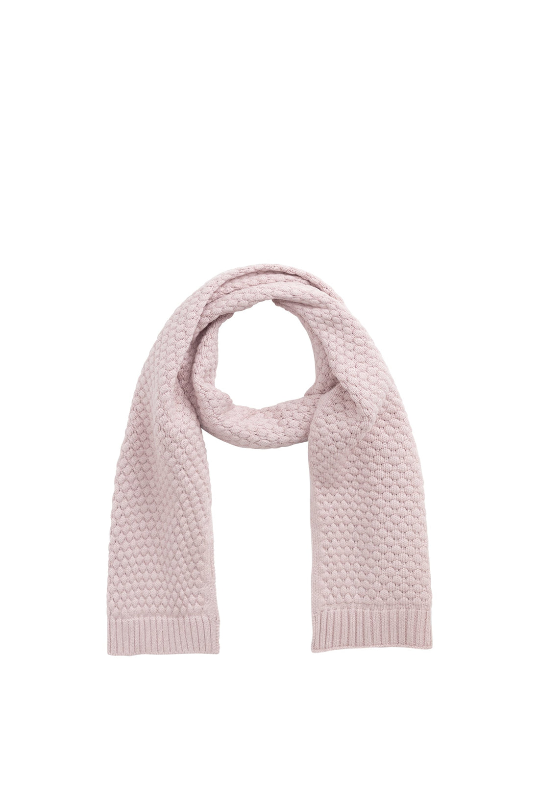Maple Scarf - Pastel Pink Marle Childrens Scarf from Jamie Kay USA