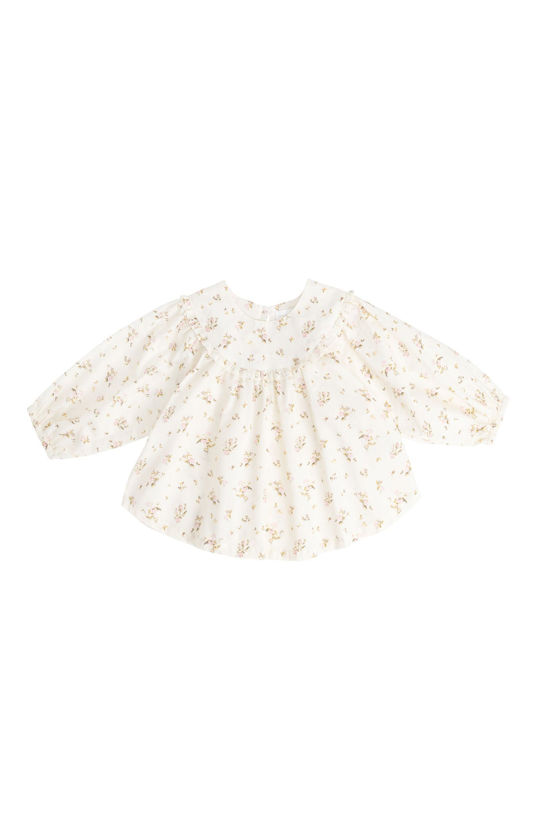 Organic Cotton Amira Blouse - Bianca Antique Childrens Top from Jamie Kay USA