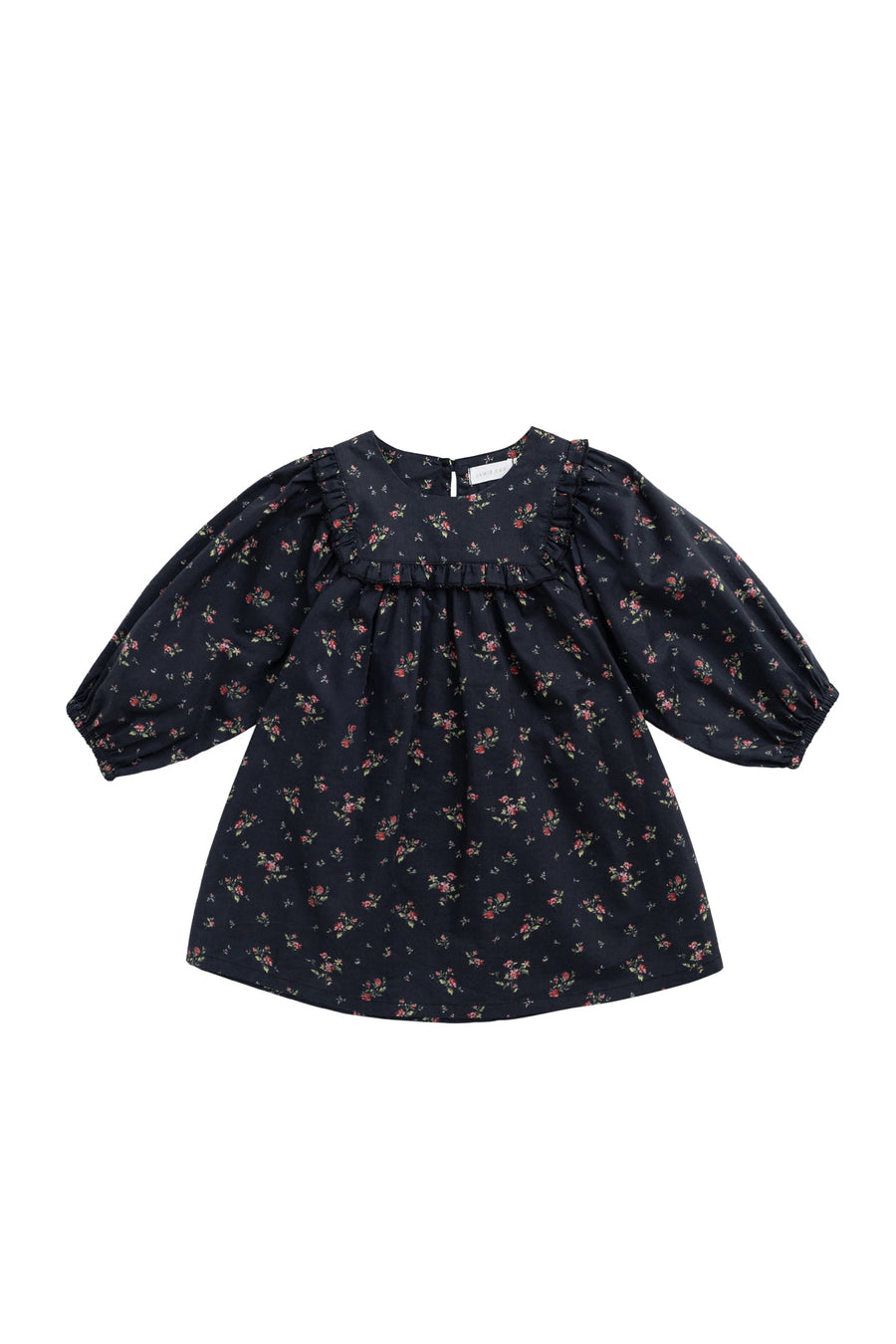 Organic Cotton Amira Dress - Bianca Noir Childrens Dress from Jamie Kay USA