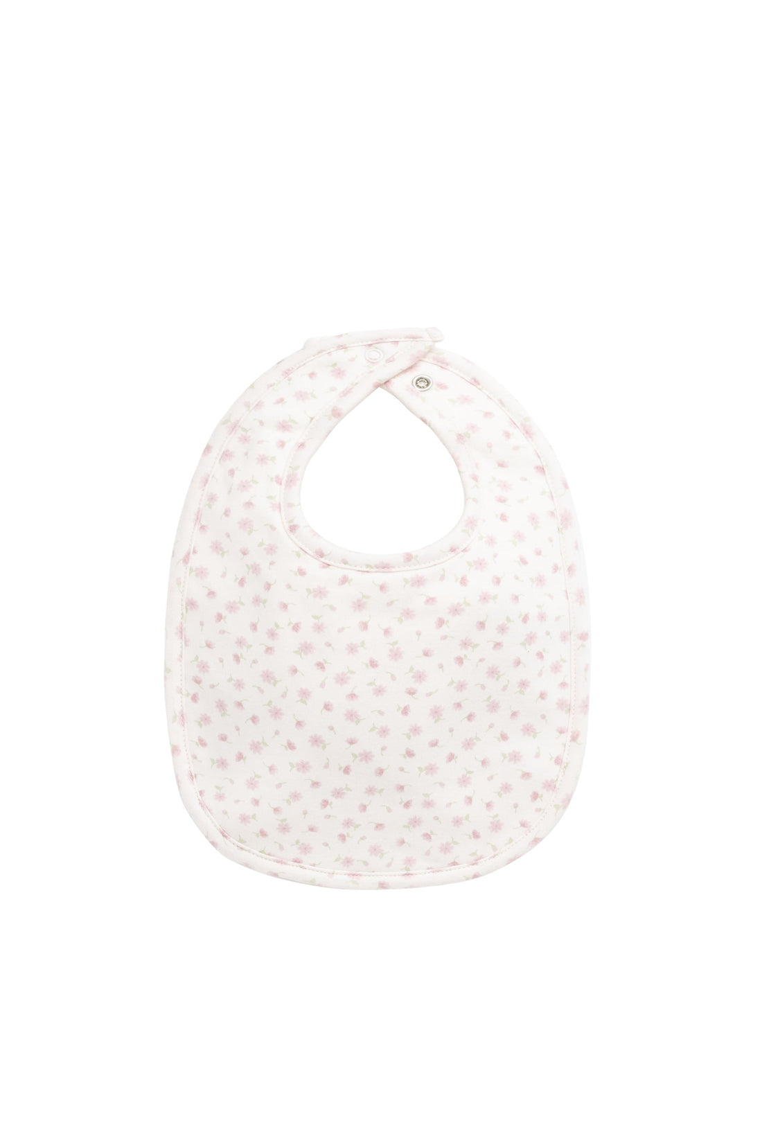 Organic Cotton Bib - Victoria Blush Childrens Bib from Jamie Kay USA