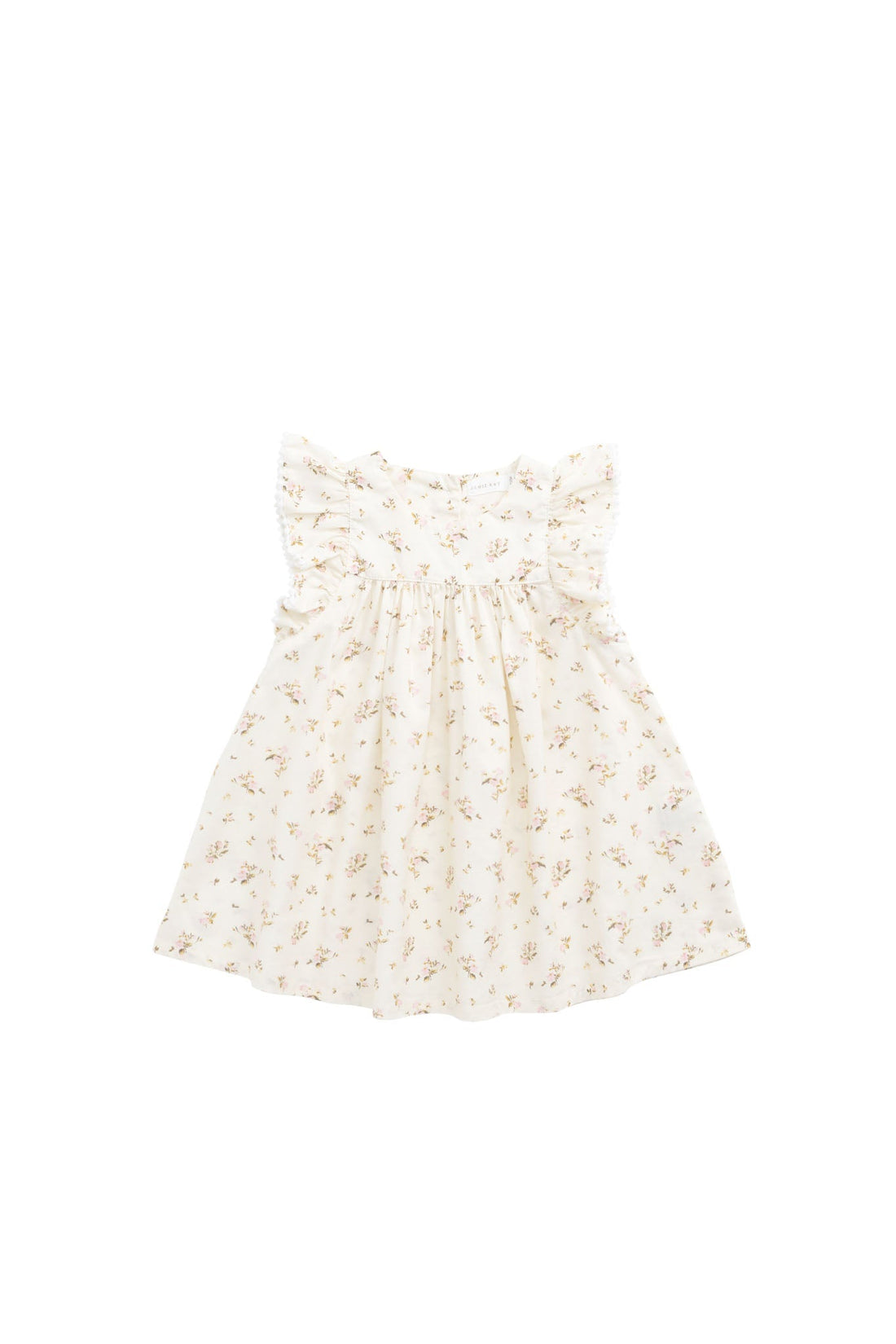 Organic Cotton Eleanor Dress - Bianca Antique Childrens Dress from Jamie Kay USA
