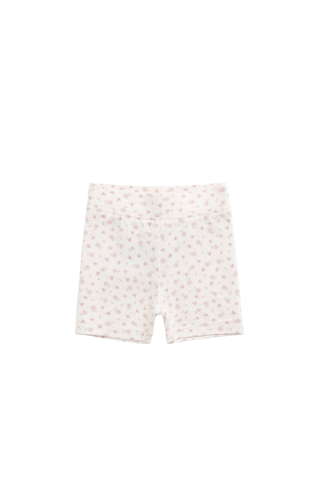 Organic Cotton Everyday Bike Short - Victoria Blush Childrens Short from Jamie Kay USA