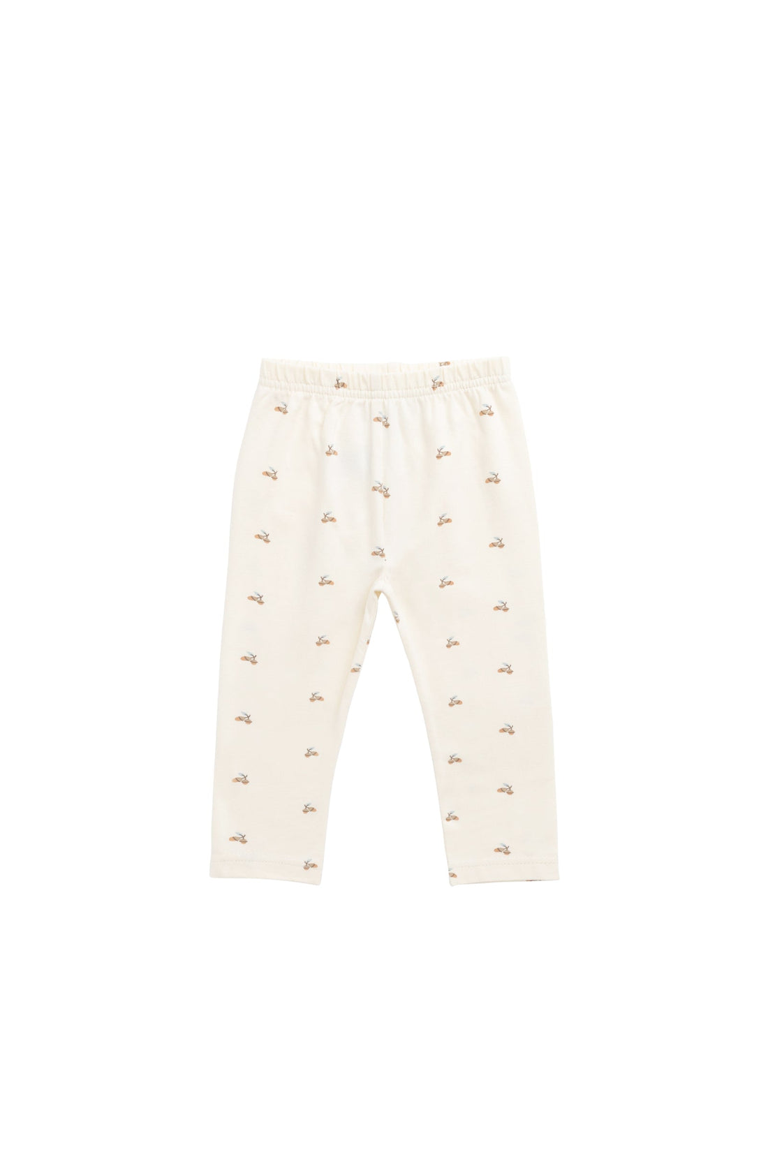 Organic Cotton Everyday Legging - Forest Night Acorns Childrens Legging from Jamie Kay USA