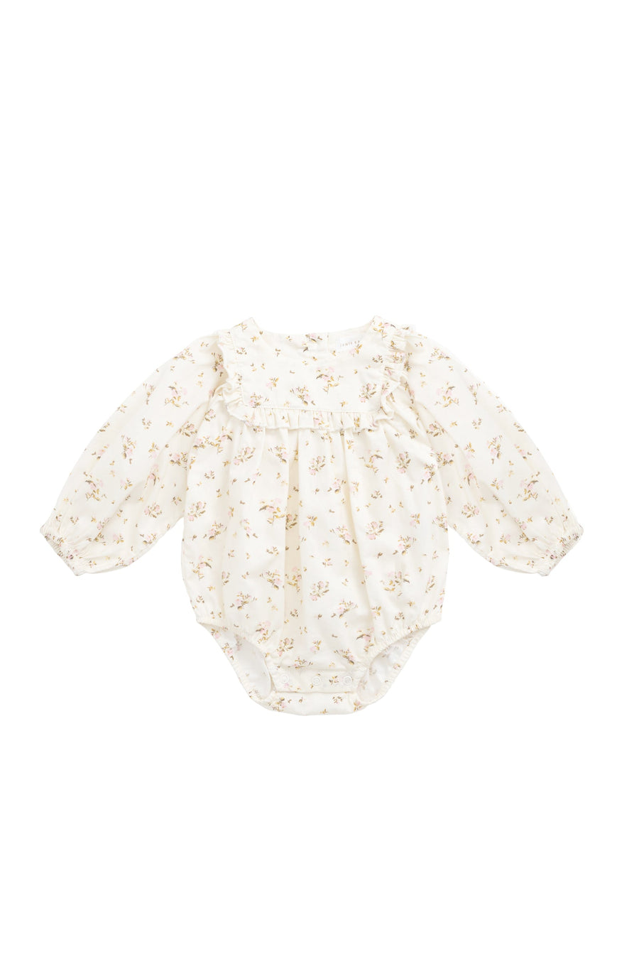 Organic Cotton Frances Playsuit - Bianca Antique Childrens Playsuit from Jamie Kay USA