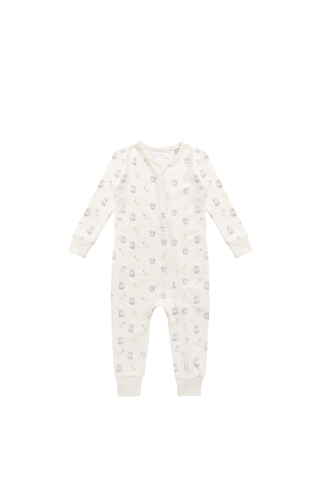 Organic Cotton Jude Onepiece - Charlies Butterflies Childrens Pyjama from Jamie Kay USA