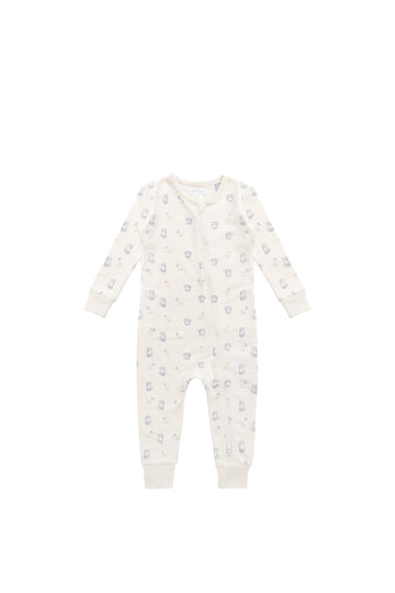 Organic Cotton Jude Onepiece - Charlies Butterflies Childrens Pyjama from Jamie Kay USA