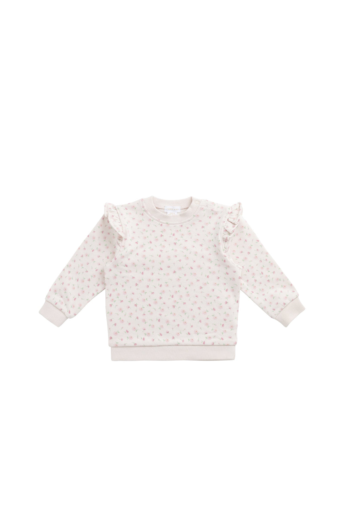 Organic Cotton Lilith Sweatshirt - Victoria Blush Childrens Top from Jamie Kay USA