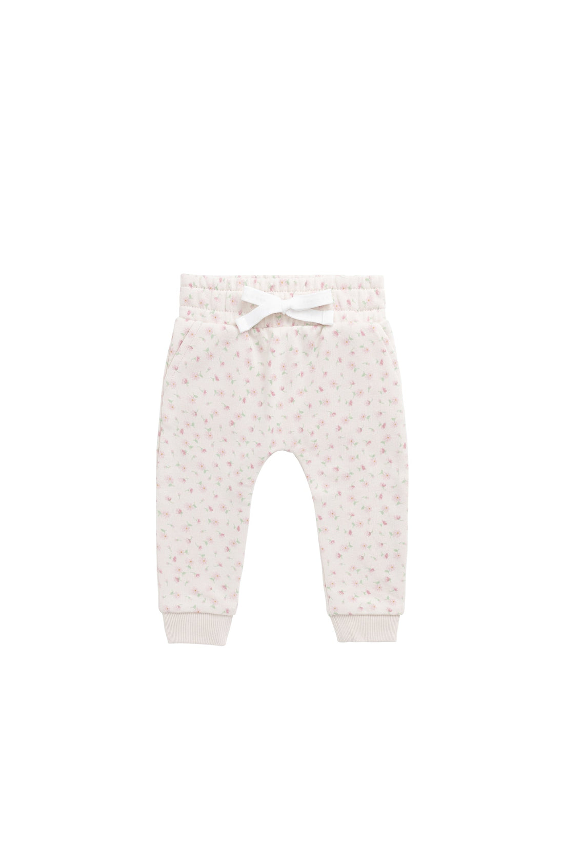 Organic Cotton Lilith Track Pant - Victoria Blush Childrens Pant from Jamie Kay USA