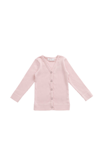 Organic Cotton Modal Cardigan - Trinket Childrens Cardigan from Jamie Kay USA