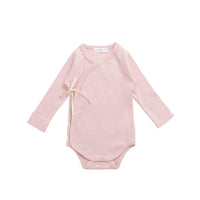 Organic Cotton Modal Marina Long Sleeve Bodysuit - Trinket Childrens Bodysuit from Jamie Kay USA