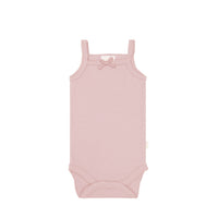Organic Cotton Modal Singlet Bodysuit - Trinket Childrens Bodysuit from Jamie Kay USA