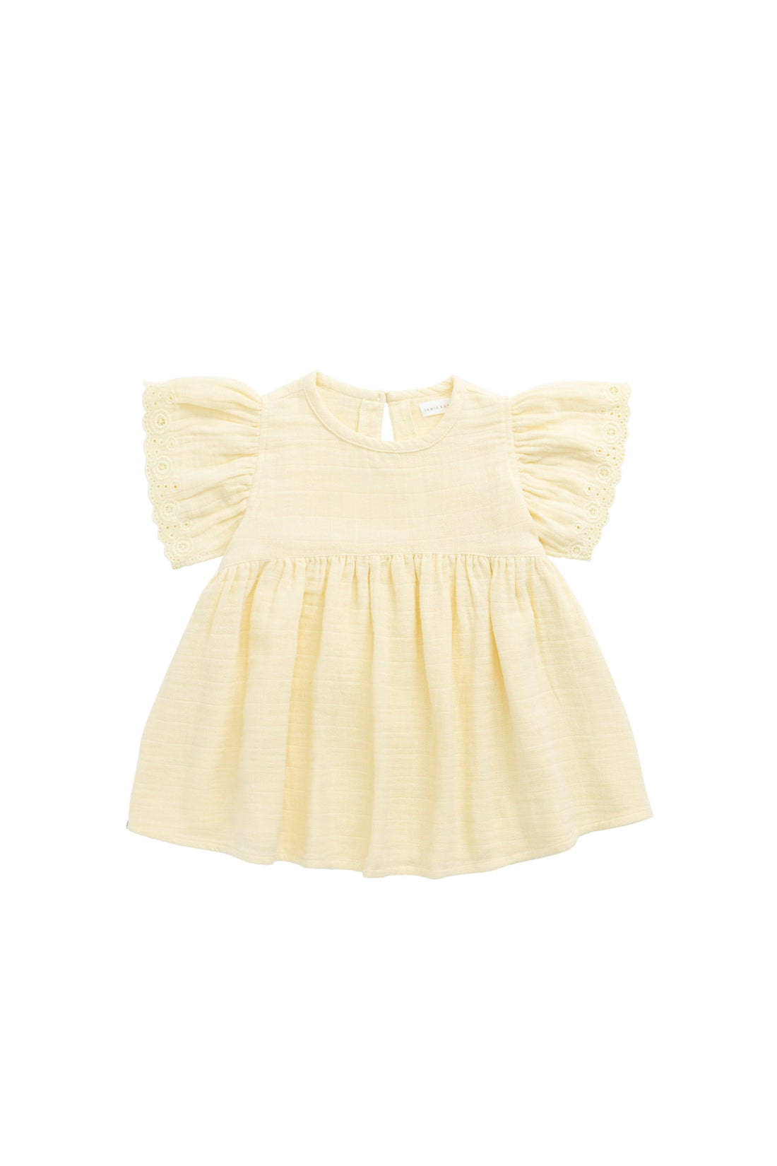 Organic Cotton Muslin Phillipa Dress - Sunshine Childrens Dress from Jamie Kay USA
