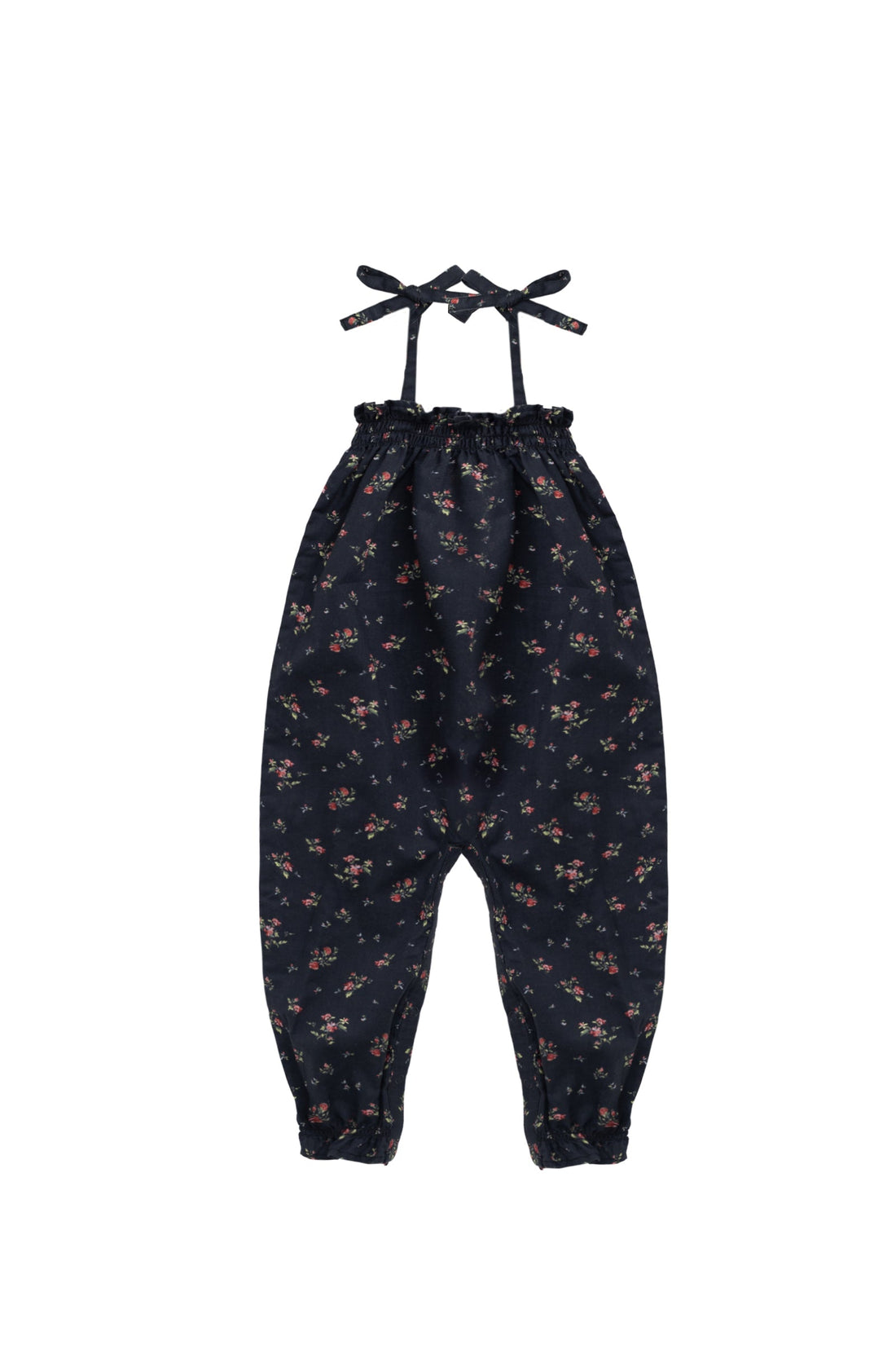 Organic Cotton Myla Jumpsuit - Bianca Noir Childrens Jumpsuit from Jamie Kay USA