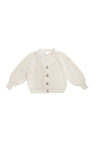 Paloma Cardigan - Vanilla Childrens Cardigan from Jamie Kay USA
