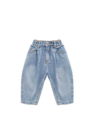 Rueben Pant - Antique Blue Childrens Pant from Jamie Kay USA